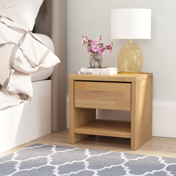 Natur Pur Nachttisch Danner & Bewertungen | Wayfair.de